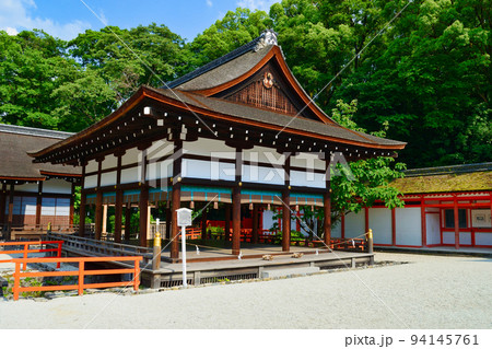 京都 下鴨神社 橋殿 京都 下鴨神社 橋殿 94145761
