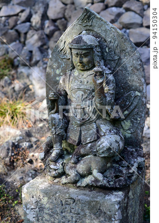 小豆島奥之院笠ヶ瀧参道の毘沙門天-2 小豆島奥之院笠ヶ瀧参道の毘沙門天-2 94150304
