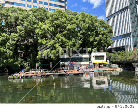 都会のオアシスとそこにある釣り堀 都会のオアシスとそこにある釣り堀 94150605