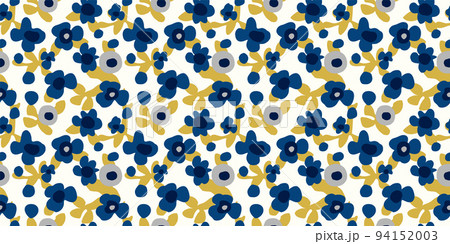 花のパターン-シームレス 94152003