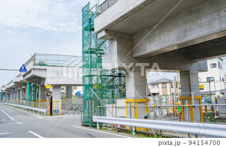 大阪府　阪急線の連続立体交差工事 94154700