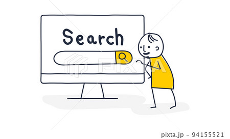 検索サイトで検索する棒人間のイラスト素材 94155521
