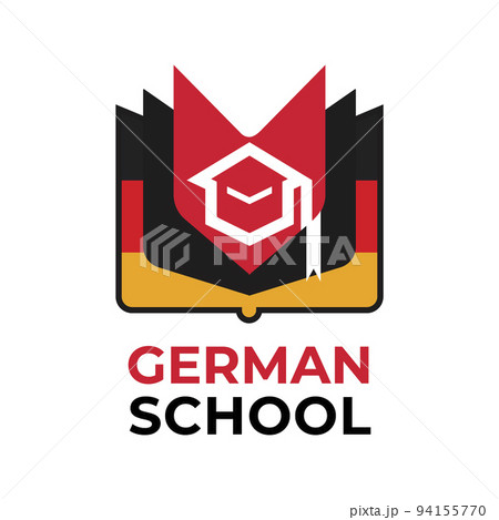Vector logo of the German language school 94155770