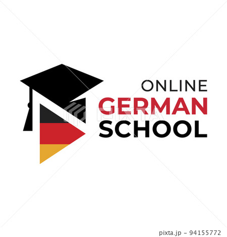 Vector logo of the German language school 94155772