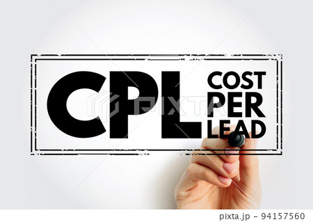 CPL - Cost Per Lead acronym, business concept background CPL - Cost Per Lead acronym, business concept background 94157560