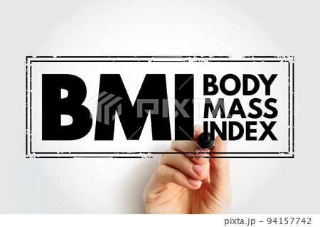 BMI - Body Mass Index acronym, health concept background 94157742