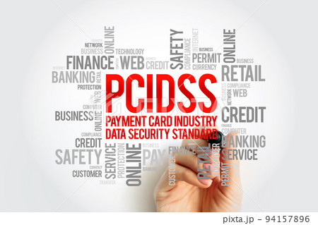 PCI DSS - Payment Card Industry Data Security Standard acronym with marker, IT Security concept background PCI DSS - Payment Card Industry Data Security Standard acronym with marker, IT Security concept background 94157896