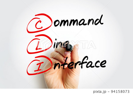 Computer Command Line Interface. CLI. Green Code in Command Line Interface  Stock Photo - Image of language, green: 150691430