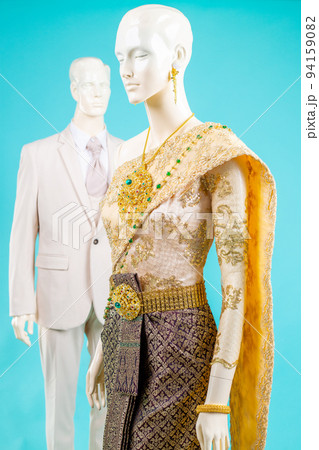 Wedding dress Thai vintage style 94159082