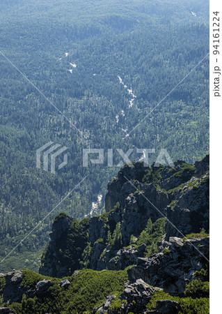 High Tatras scenery from Slavkov lookout, High Tatras, Slovakia 94161224