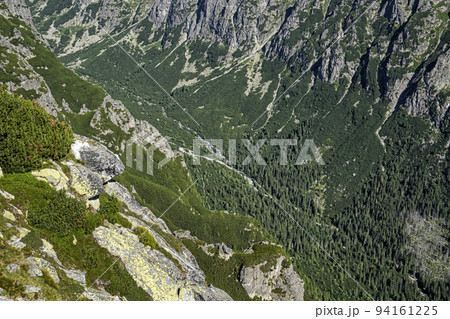 High Tatras scenery from Slavkov lookout, Slovakia 94161225