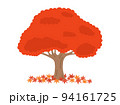 紅葉した木のイラスト 94161725