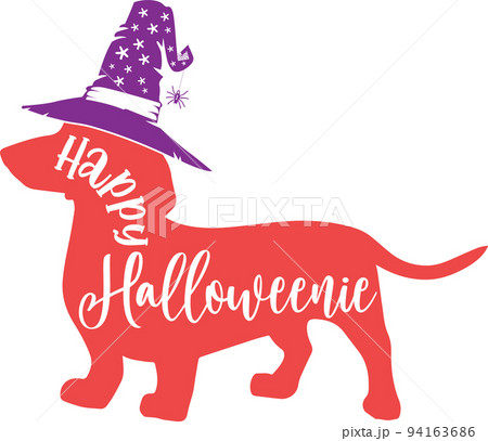 Happy Halloweenie 2, Halloween Holiday, Happy Halloween, Vector Illustration File 94163686