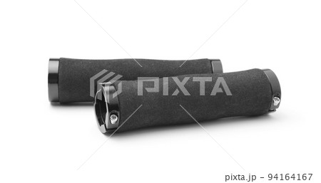 Bike handles isolated. 94164167