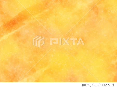 イエローの水彩風な暖かい背景素材 94164514