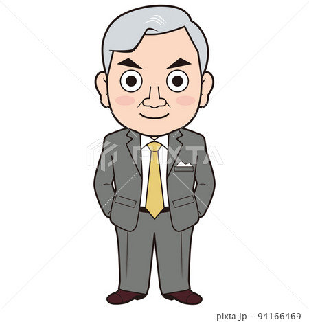 ポケットに手を入れている男性社長 ポケットに手を入れている男性社長 94166469