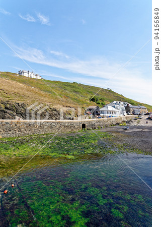 Historic harbour at Mullion Cove - Cornwall - England Historic harbour at Mullion Cove - Cornwall - England 94166849
