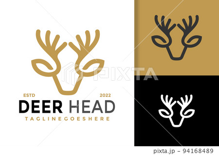 Linear Deer Head Logo Design, brand identity logos vector, modern logo, Logo Designs Vector Illustration Template Linear Deer Head Logo Design, brand identity logos vector, modern logo, Logo Designs Vector Illustration Template 94168489