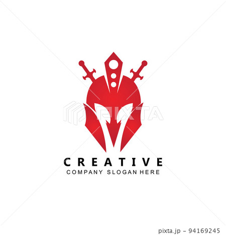 war helmet spartan logo vector symbol war helmet spartan logo vector symbol 94169245
