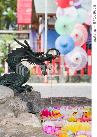 別小江神社の花手水（重陽の節句）・名古屋市 94169658