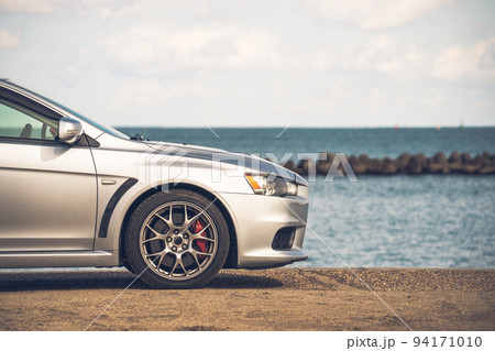 国産 スポーツカー セダン シルバー ラリーカー 94171010