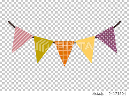 Halloween color garland 94171204