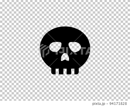かわいらしいどくろのイラスト 94171828
