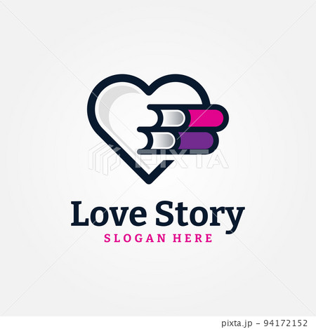 Korean love logo design template - Stock Illustration [74976370] - PIXTA