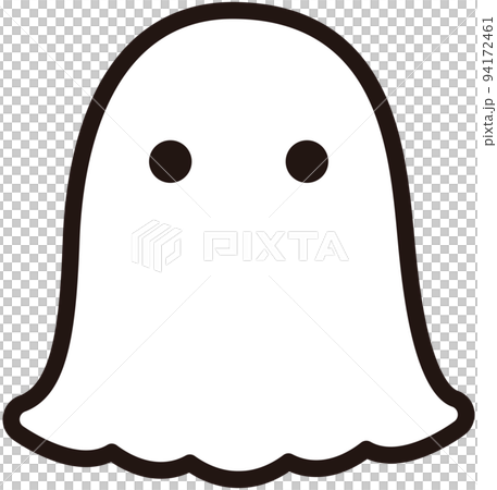 簡單可愛的萬聖節鬼白 簡單可愛的萬聖節鬼白 94172461