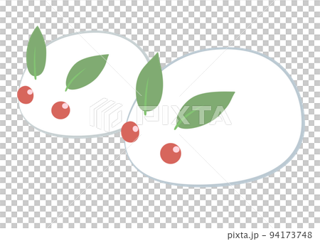 雪うさぎのイラスト 雪うさぎのイラスト 94173748