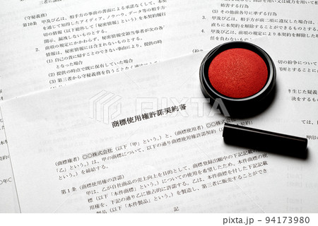 ビジネス契約書 業務遂行上、重要な契約書と契約イメージ ビジネス契約書 業務遂行上、重要な契約書と契約イメージ 94173980