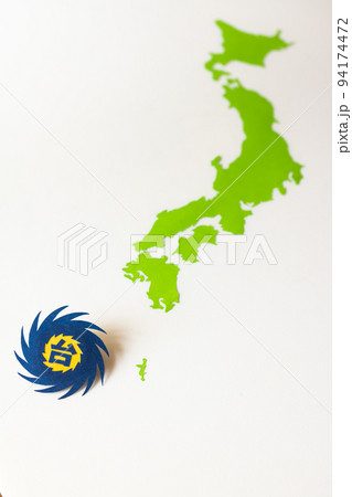 地球温暖化による気候変動で台風大型化 94174472