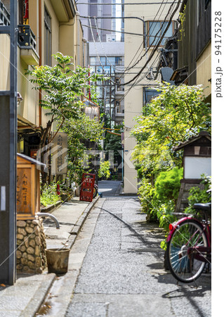 【東京都】風情を感じる人形町の路地裏 94175228