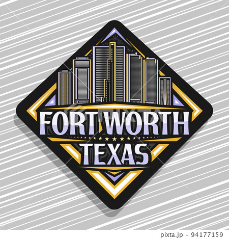 Vector logo for Fort Worth 94177159