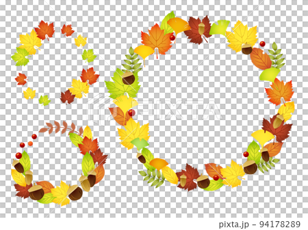 普通版秋葉花環套裝 1 94178289