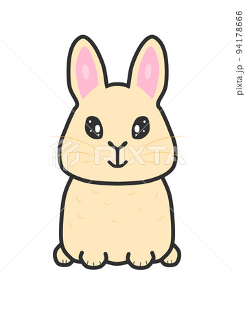 うさぎ(肌色) 94178666