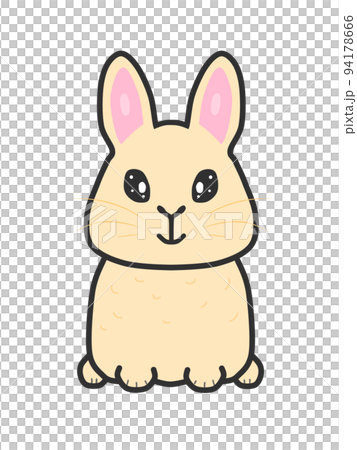 うさぎ(肌色) 94178666