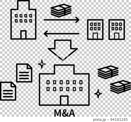 Company Example Drawing Illustration of an image of a company growing... - Stock Illustration ...