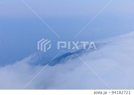 cloud sea of baihua mountain of Beijing China cloud sea of baihua mountain of Beijing China 94182721