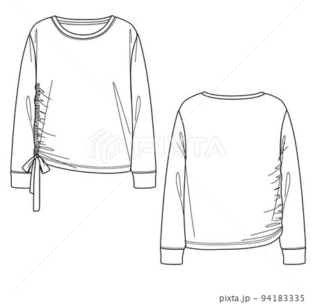 How to draw a sweater sketch and create knit fabric texture in illustrator   YouTube