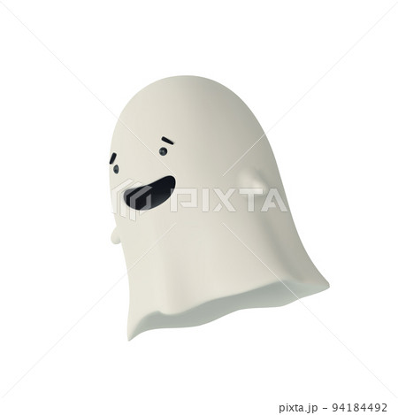 3D render illustration of cute friendly Ghost. Happy Halloween banner or party invitation. Vector illustration 3D render illustration of cute friendly Ghost. Happy Halloween banner or party invitation. Vector illustration 94184492