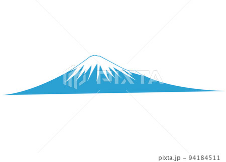 日本の景色 富士山 和風のお洒落なイラスト 年賀状 背景素材 日本の景色 富士山 和風のお洒落なイラスト 年賀状 背景素材 94184511