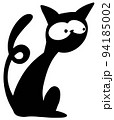 black cat silhouette  94185002