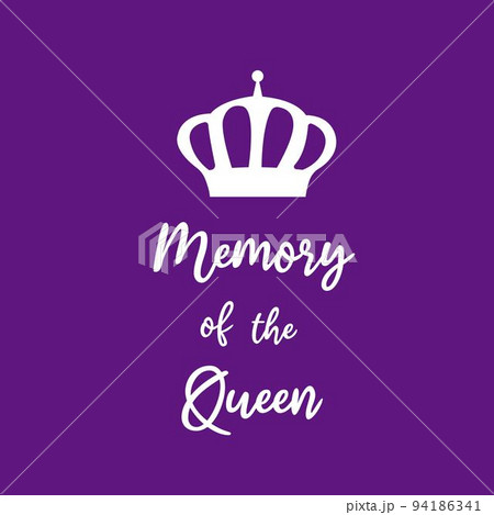 Queen Elizabeth II death memorial poster. 08 September 2022 UK, London. Years of life 1926-2022. Queen Elizabeth II death memorial poster. 08 September 2022 UK, London. Years of life 1926-2022. 94186341