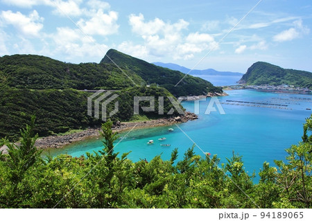 高知・柏島を竜ヶ浜上から望む 高知・柏島を竜ヶ浜上から望む 94189065
