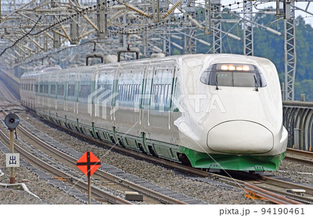 東北新幹線　那須塩原　JR東日本　E2系　U66編成（仙台）　200系カラー 94190461