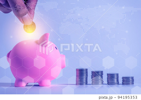 investor online saving concept investor online saving concept 94195353