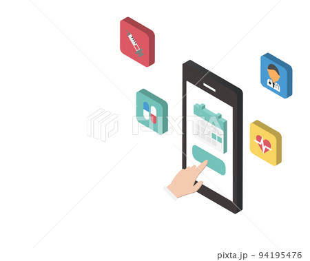 online sick leave request via mobile phone to meet doctor  94195476