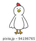 ニワトリ（鶏）のイラスト 94196765