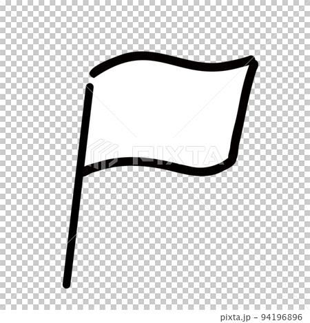 旗　アイコン風　イラスト 94196896